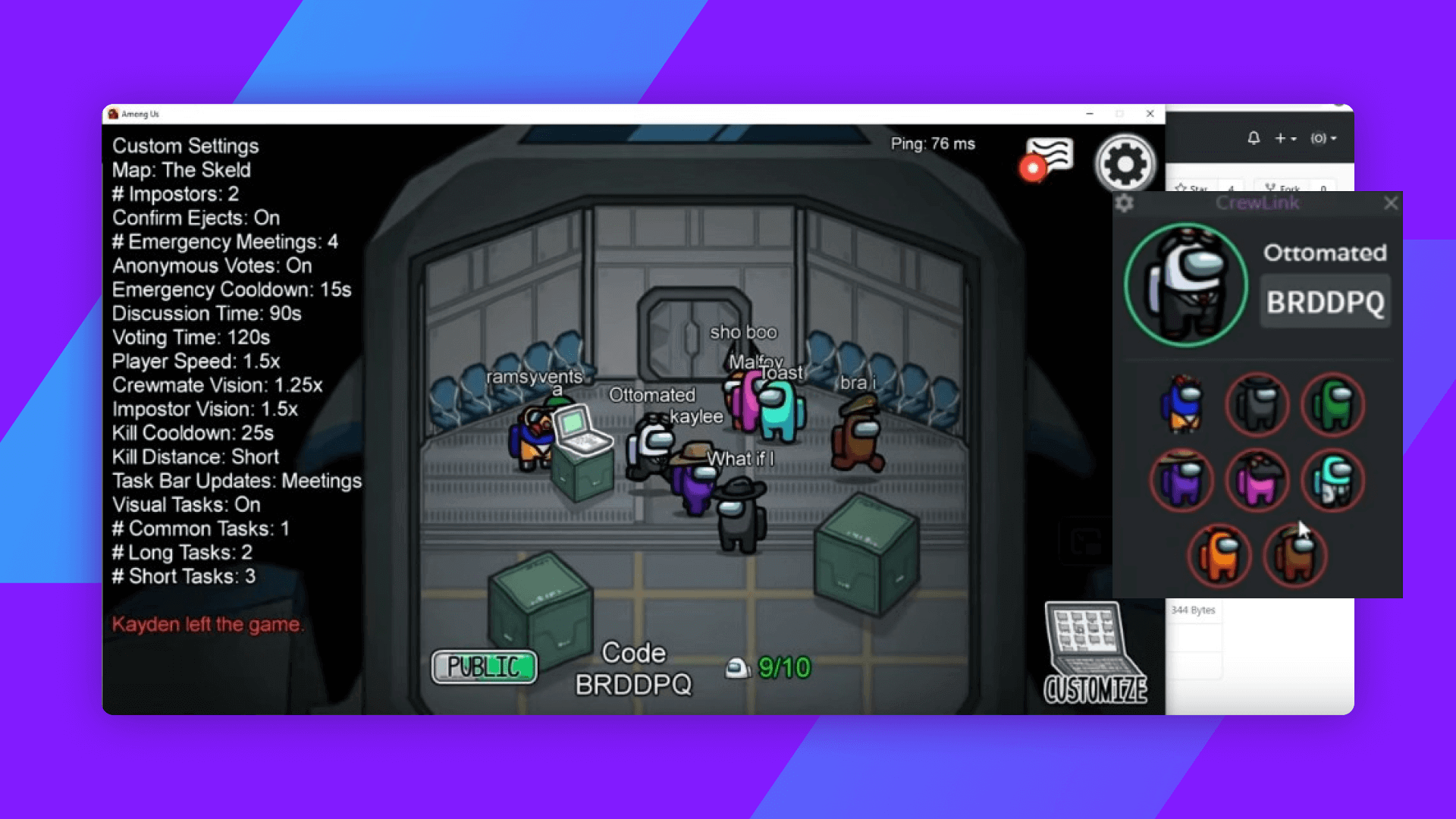 How to use Voicemod & Among Us