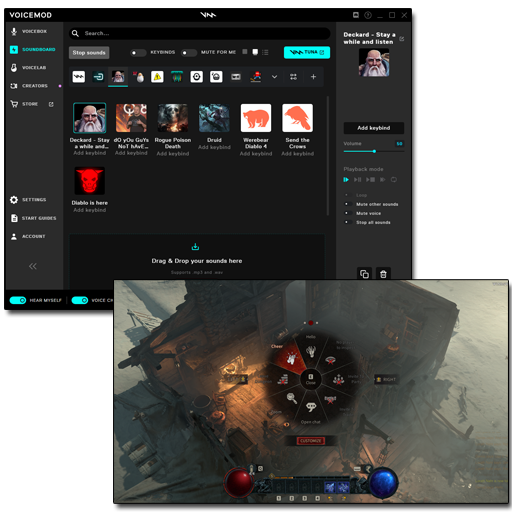 diablo 4 soundboard