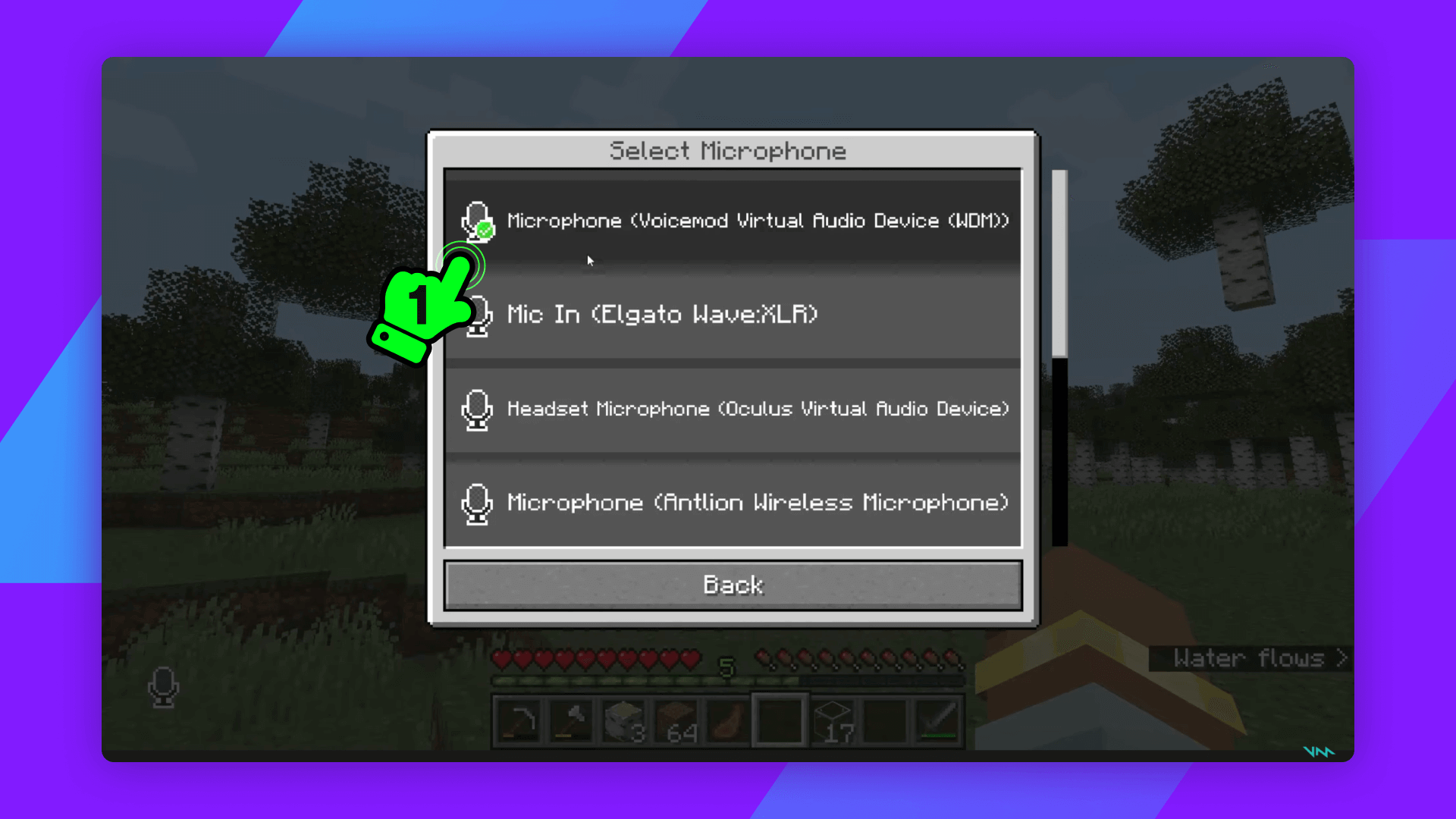How to setup Voicemod & Minecraft